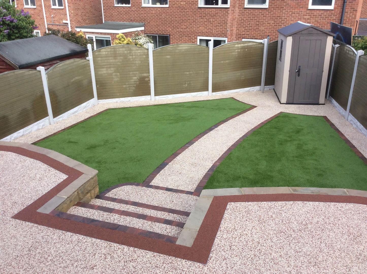 Resin pathway and steps